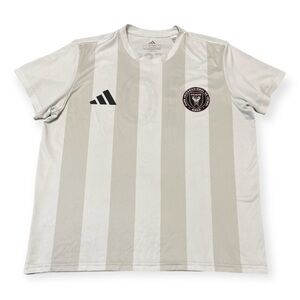 adidas Men's Inter Miami CF 2025 Lionel Messi #10 White Authentic T-Shirt XL